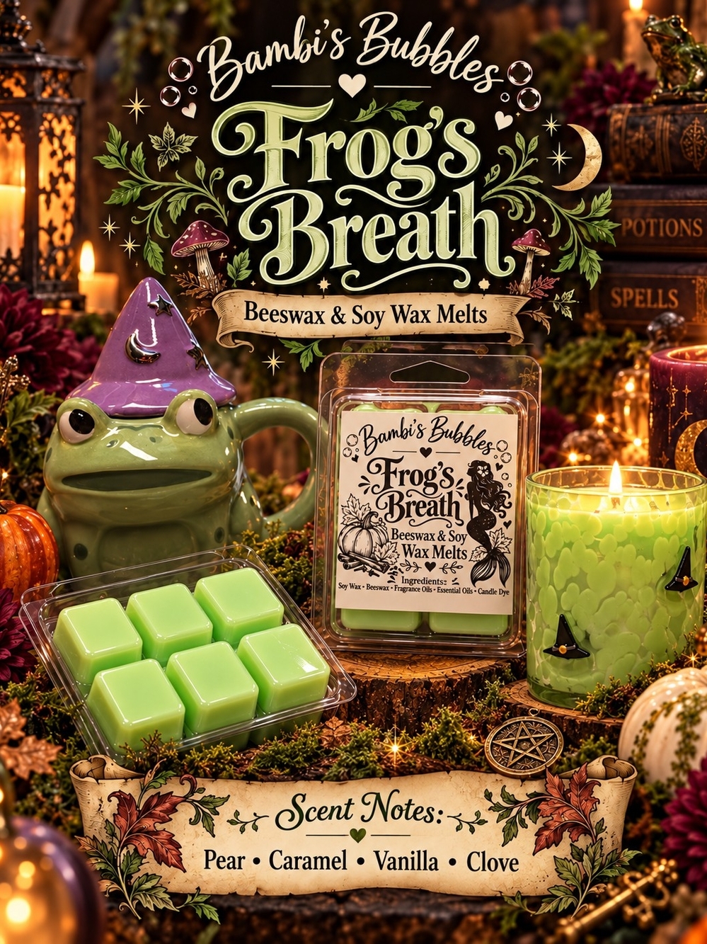 New! Limited Supply Bambis Bubbles Wax Melts - Picture 3 of 6